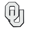 University of Oklahoma Chrome Emblem, Set of 2