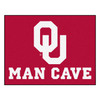 33.75" x 42.5" University of Oklahoma Man Cave All-Star Red Rectangle Mat