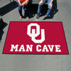 59.5" x 94.5" University of Oklahoma Man Cave Red Rectangle Ulti Mat