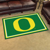 4' x 6' University of Oregon Green Rectangle Rug