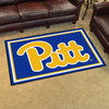 4' x 6' University of Pittsburgh Navy Blue Rectangle Rug