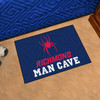 19" x 30" University of Richmond Man Cave Starter Navy Blue Rectangle Mat