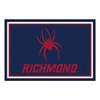 5' x 8' University of Richmond Navy Blue Rectangle Rug