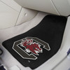 University of South Carolina Black Carpet Car Mat, Set of 2