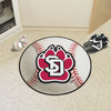 27" University of South Dakota Baseball Style Round Mat