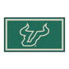 3' x 5' University of South Florida Green Rectangle Rug