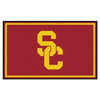 4' x 6' University of Southern California Red Rectangle Rug