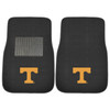 University of Tennessee Embroidered Black Car Mat, Set of 2