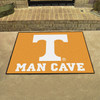 33.75" x 42.5" University of Tennessee Man Cave All-Star Orange Rectangle Mat