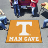 59.5" x 71" University of Tennessee Man Cave Tailgater Orange Rectangle Mat
