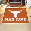 33.75" x 42.5" University of Texas Man Cave All-Star Orange Rectangle Mat