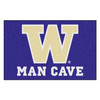 19" x 30" University of Washington Man Cave Starter Purple Rectangle Mat
