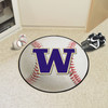 27" University of Washington Baseball Style Round Mat