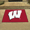 33.75" x 42.5" University of Wisconsin All Star Red Rectangle Mat