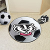 27" University of Wisconsin Badgers Soccer Ball Round Mat