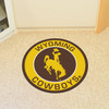 27" University of Wyoming Roundel Round Mat