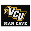 33.75" x 42.5" Virginia Commonwealth University Man Cave All-Star Black Rectangle Mat