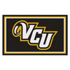 4' x 6' Virginia Commonwealth University Black Rectangle Rug