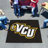 59.5" x 71" Virginia Commonwealth University Black Tailgater Mat