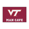 19" x 30" Virginia Tech Man Cave Starter Maroon Rectangle Mat