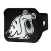 Washington State University Hitch Cover - Chrome on Black