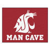 33.75" x 42.5" Washington State University Man Cave All-Star Red Rectangle Mat