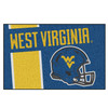 19" x 30" West Virginia University Uniform Navy Blue Rectangle Starter Mat
