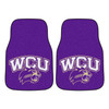 Western Carolina University Purple Carpet Car Mat, Set of 2