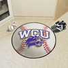 27" Western Carolina University Baseball Style Round Mat