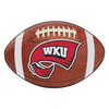 20.5" x 32.5" Western Kentucky University Football Shape Mat