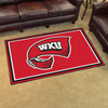 4' x 6' Western Kentucky University Red Rectangle Rug