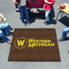 59.5" x 71" Western Michigan University Brown Tailgater Mat