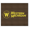 59.5" x 71" Western Michigan University Brown Tailgater Mat