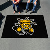 59.5" x 94.5" Wichita State University Black Rectangle Ulti Mat