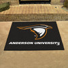 33.75" x 42.5" Anderson University (IN) All Star Black Rectangle Mat