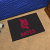 19" x 30" Bates College Black Rectangle Starter Mat