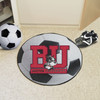 27" Boston University Soccer Ball Round Mat