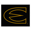 33.75" x 42.5" Emporia State University All Star Black Rectangle Mat