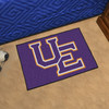 19" x 30" University of Evansville Black Rectangle Starter Mat