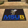 33.75" x 42.5" Montana State University Billings All Star Black Rectangle Mat