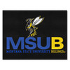 33.75" x 42.5" Montana State University Billings All Star Black Rectangle Mat