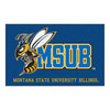 59.5" x 94.5" Montana State University Billings Blue Rectangle Ulti Mat