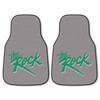 Slippery Rock University Green Carpet Car Mat, Set of 2