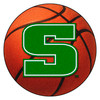 27" Slippery Rock University Basketball Style Round Mat