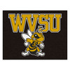 33.75" x 42.5" West Virginia State University All Star Black Rectangle Mat