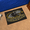 19" x 30" University of Wisconsin-Milwaukee Black Rectangle Starter Mat