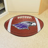 20.5" x 32.5" University of Wisconsin-Whitewater Football Shape Mat