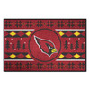 19" x 30" Arizona Cardinals Holiday Sweater Red Rectangle Starter Mat