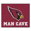 59.5" x 71" Arizona Cardinals Man Cave Tailgater Red Rectangle Mat