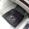 Atlanta Falcons Black Vinyl Car Mat, Set of 2